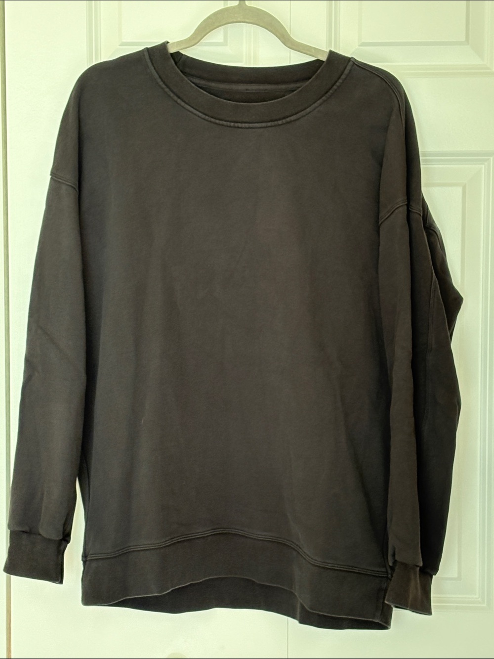 lululemon athletica Men's Crewneck Sweatshirt - Charcoal Gray